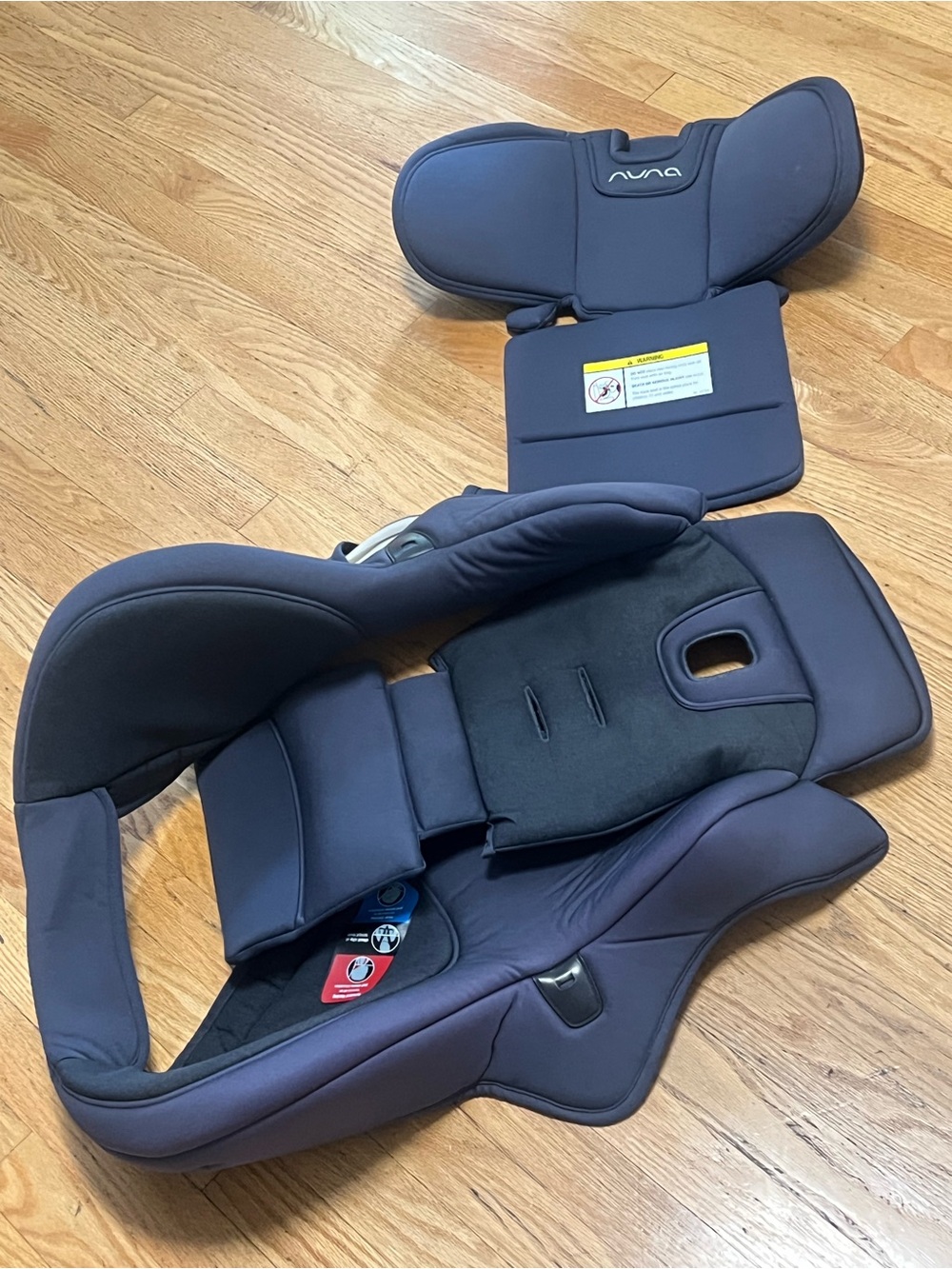 Nuna Navy Kids Car Seat Insert and Head Support